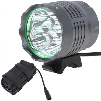

The Lamp Head of the 4800 Lumens 4 x XM-L T6 LED Headlamp Bike Light + Battery Pack