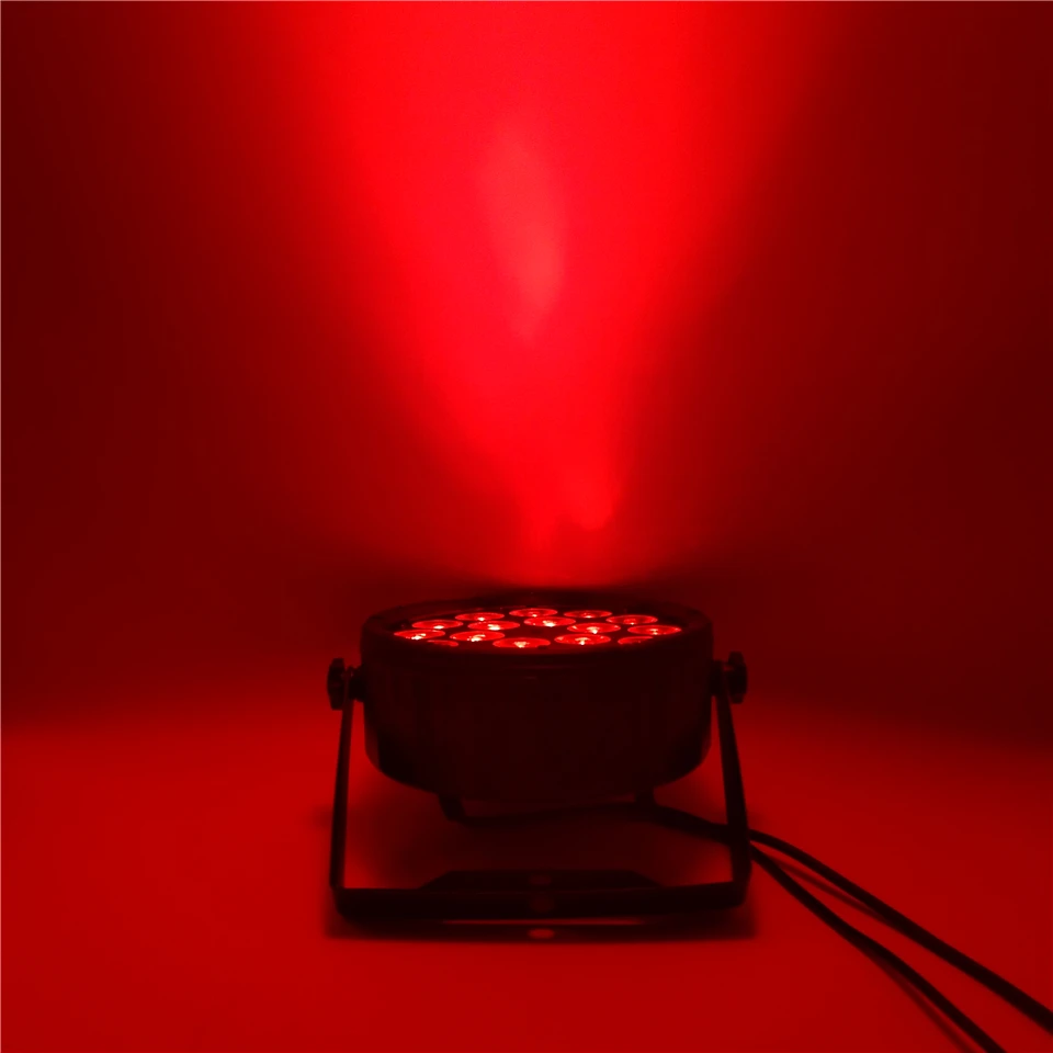 Новый продукт 18x12w led par light RGBW 4 в 1 dmx512 пластик party bar концертный профессиональный