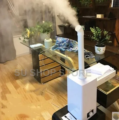 Industrial Air Ultrasonic humidifier Mute Commercial Supermarket Vegetables Mist Maker 11L Fogger Spray Anion Humidifiers