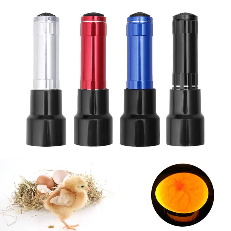 

1 Pc LED Eggtester Incubator Egg Candling Cold Incubation Equipment Chicken Tool Flashlight