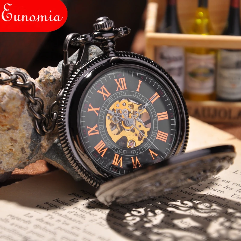 Карманные часы в стиле стимпанк новые дизайнерские Роскошные брендовые модные
