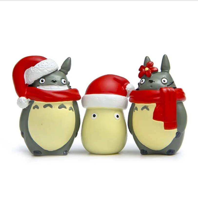 Аниме Ghibli Hayao Miyazaki Totoro для рождественской вечеринки ДЕКО модель с изображением