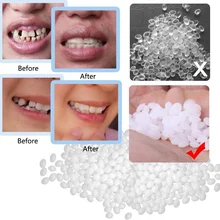Смола FalseTeeth твердый клей Временный набор для ремонта зубов зубные протезы клей зубы инструменты стоматолога зазор Falseteeth твердый клей
