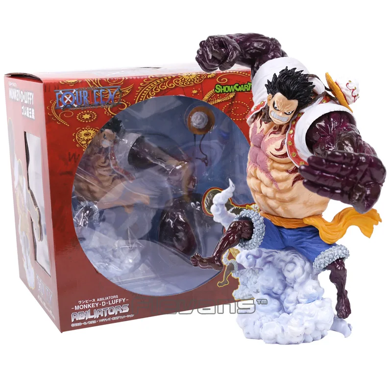 

Anime One Piece ABILIATORS Monkey D Luffy Gear Fouth PVC Figure Collectible Model Toy 24cm