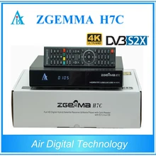 5 шт./лот Linux Enigma 4K Zgemma H7C кабельный ТВ приемник комбо DVB-S2X+ 2* DVB-T2/C 4k спутниковый приемник