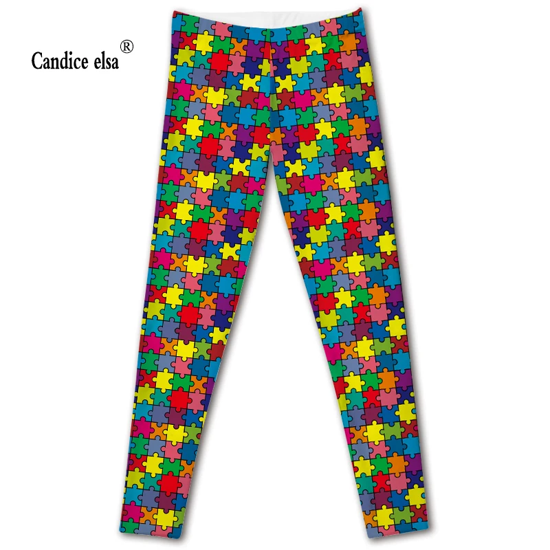CANDICE ELSA leggings women elastic sexy fitness legging