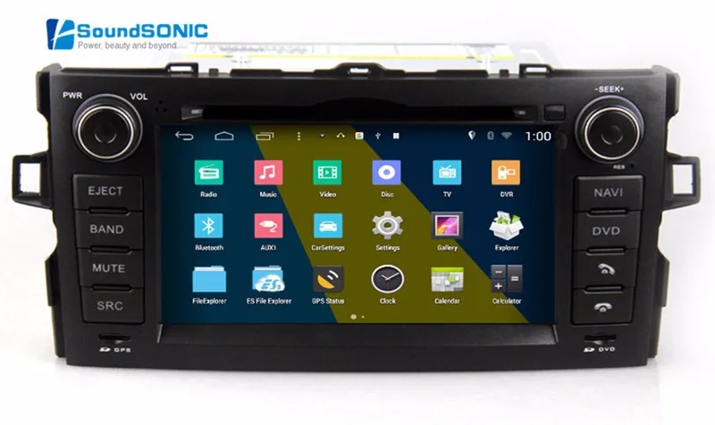Discount Android 4.4.4 For Toyota Auris Touch Screen Car Stereo Radio DVD GPS Navigation Sat Navi Media System Autoradio Head Unit 11