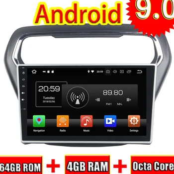 

Topnavi Android 9.0 Car DVD Player Video For Ford Escort 2014-2015 Audio Stereo GPS Navigation Media Center Octa Core 2 Din 64GB