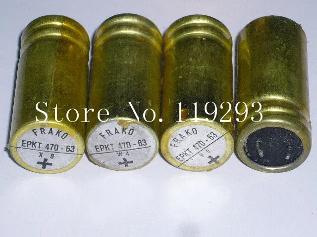 

[BELLA]FRAKO Frank Germany 470UF 63V vertical type mill after CD decoding stage Need--20pcs/lot