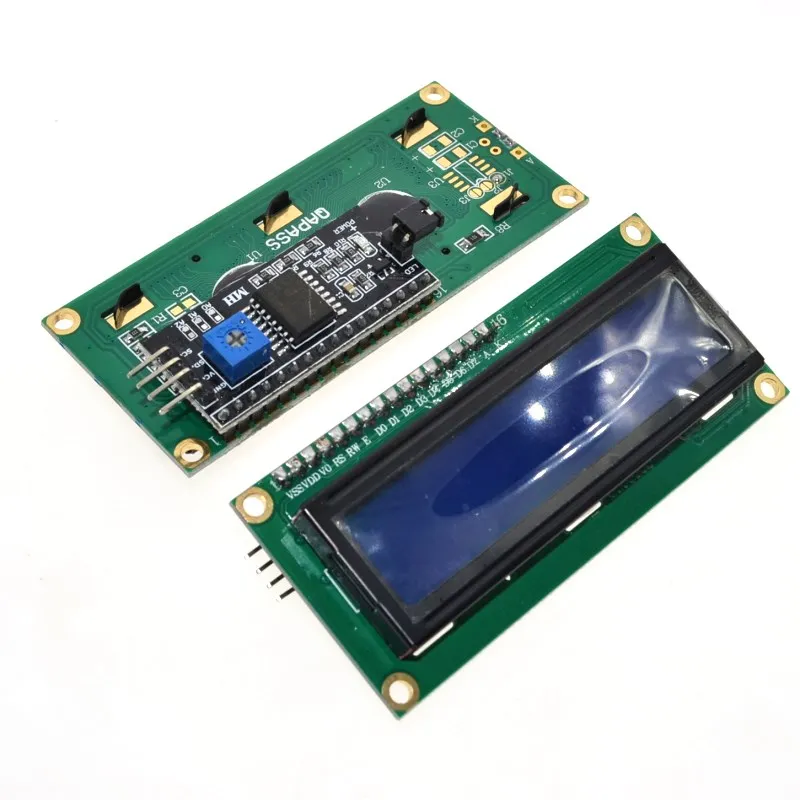 1 шт. ЖК-дисплей Модуль синий экран IIC/I2C 1602 для arduino 1602 ЖК-дисплей UNO r3 mega2560 1 шт. ЖК-дисплей Модуль синий экран IIC/I2C 1602 для arduino 1602 ЖК-дисплей UNO r3 mega2560