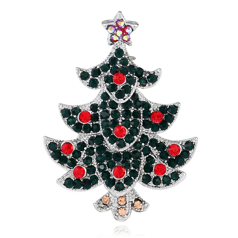 

MIARA.L vintage brooch set auger Christmas tree fine jewelry Christmas restoring ancient ways for overseas sale