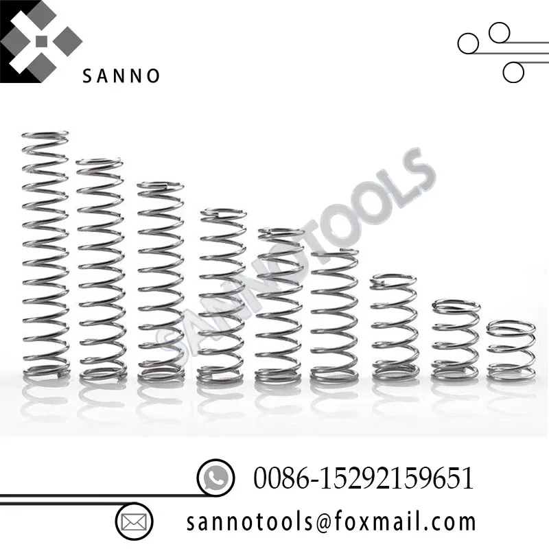 Small pressure spring metal spiral coil binding Y type pul out piece spring wire O ring diameter