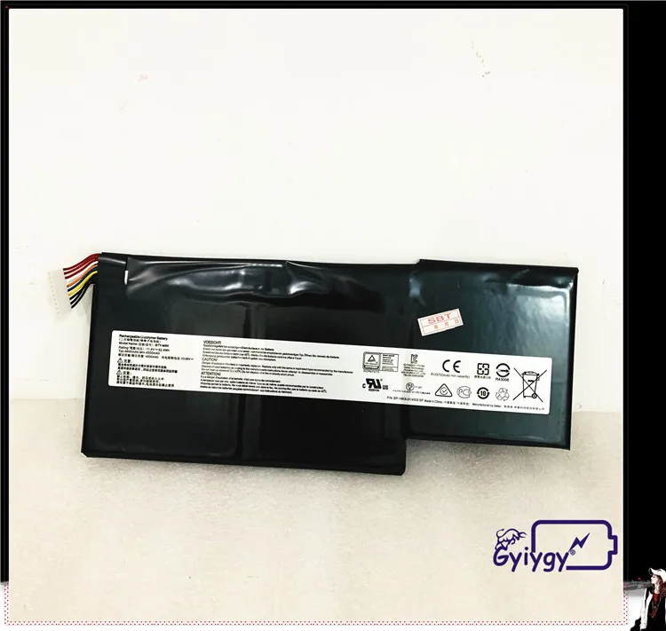 Ноутбук Аккумулятор BTY M6K для MSI GF75 THIN 8RXGF75 8RD 201NZGS63VR 7RG Stealth Pro GS63VR 005MS 17F1|Аккумуляторы