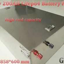 200ah 48 В lifepo4 батарея 48 В 10kwh Bateria для 48 В RV baterie Электрический мотоцикл Маяк Связь базовой станции караван