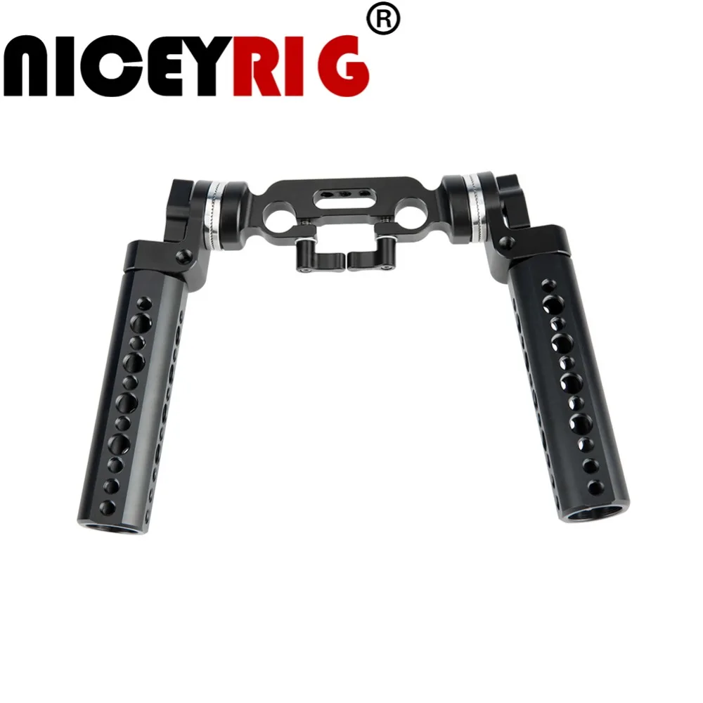 Держатель NICEYRIG для цифровой зеркальной камеры 15 мм 1/4 дюйма 3/8 дюйма|Клетки камер|