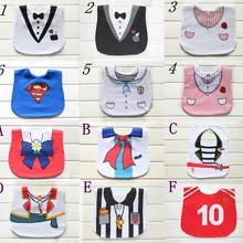 Новые детские хлопковые Водонепроницаемый нагрудники От 0 до 2 лет Детские Обувь для мальчиков Обувь для девочек мультфильм милый нежный слюны Полотенца новорожденных малышей Кормление отрыжка ткань