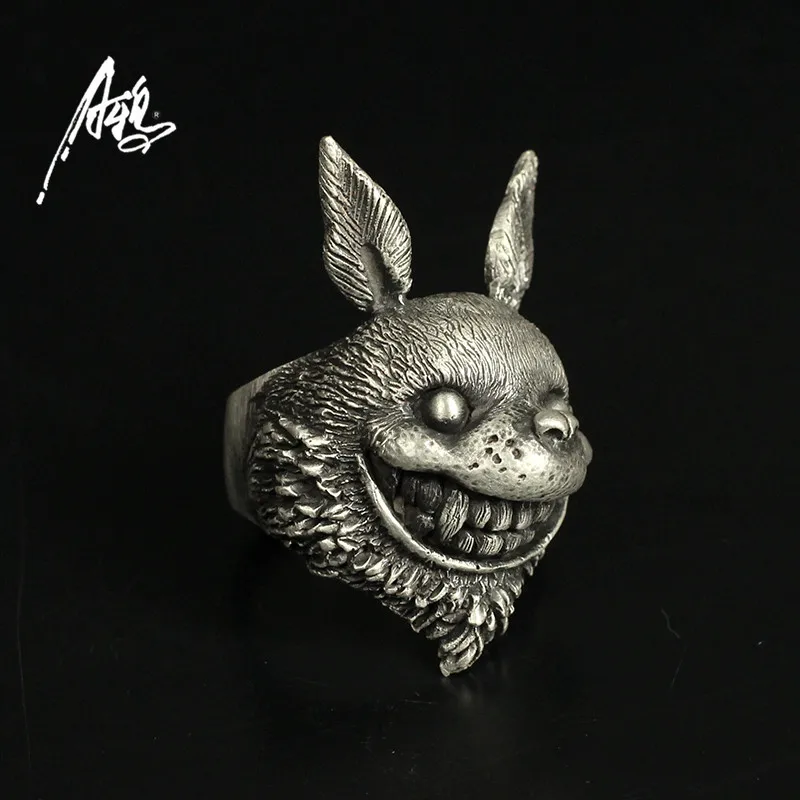 Уникальное кольцо с Тоторо Hayao Miyazaki Animal Tonari S925 Серебряное ювелирное изделие для