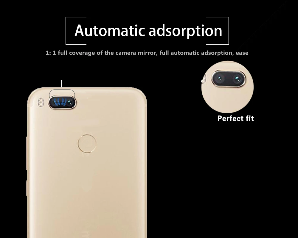 Ultra thin Back Camera Lens Tempered Glass Film For Xiaomi
