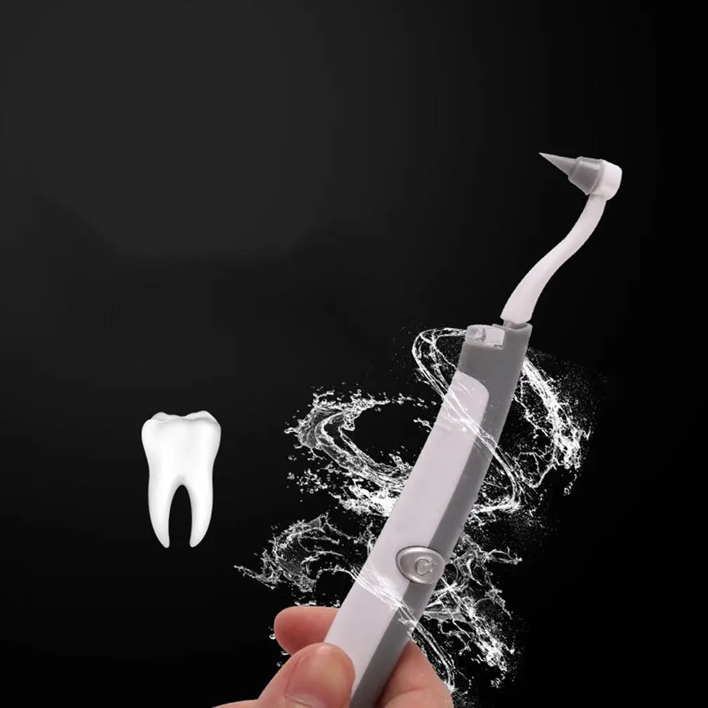 Электрический зубной пятновыводитель ластик для удаления налета вибрирующий набор инструментов для красоты зубов отбеливающая Стоматологическая Чистящая система