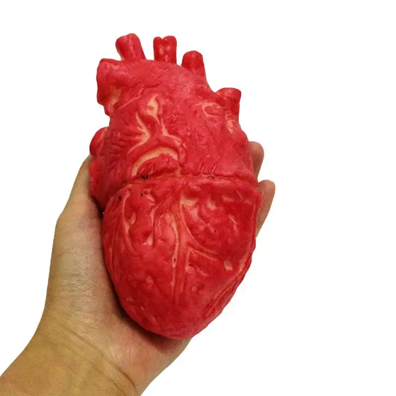 

Realistic Life Size Simulation Heart Organ Scary Bloody Halloween Party Haunted House Decorations Prop