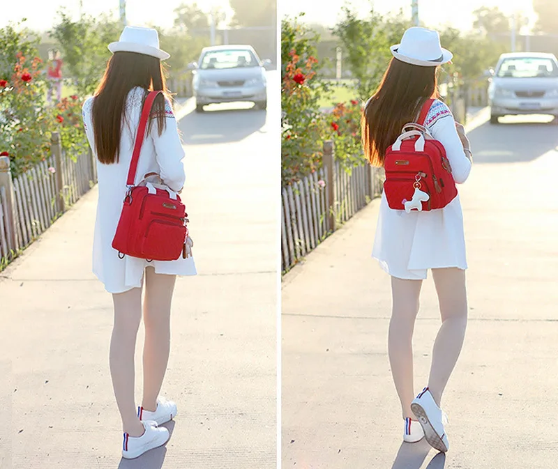 Baby Diaper Bag Canvas Mummy Large Capacity Backpack Nappy Handbag Portable Travel Maternity Women Shoulder Bag Mochila BB6016 (19)