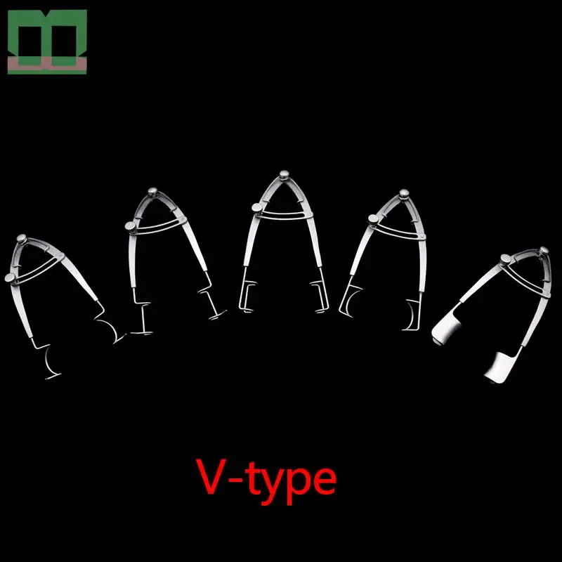 Blepharostat из нержавеющей стали v-типа инструменты и инструменты для глазной хирургии u-типа глазное зеркало хирургический инструмент