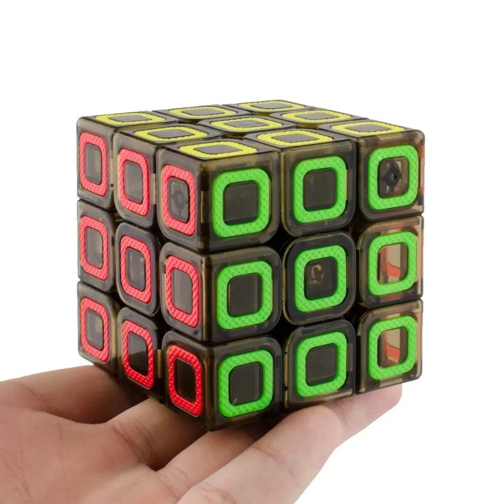 Новый Qiyi mofangge Ciyuan 3x3x3 магический куб прозрачный черный Stickerless головоломка куб скорость куб для детей подарок образование игрушки