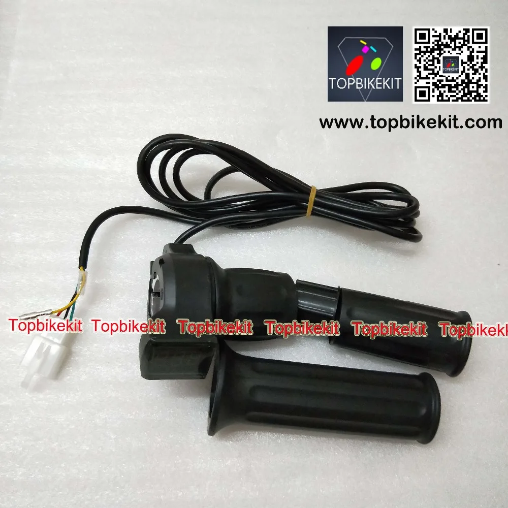24V36V48V60V72 Half Twist Grips Throttle Handlebars LED Display for Ebike (2)