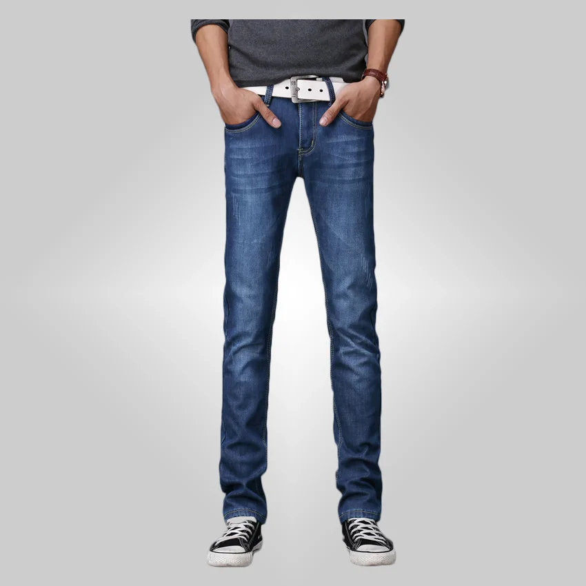 

Free shiping 2017 Summer men's jeans male straight Slim trousers men's casual men's trousers summer thin section xxl22.9