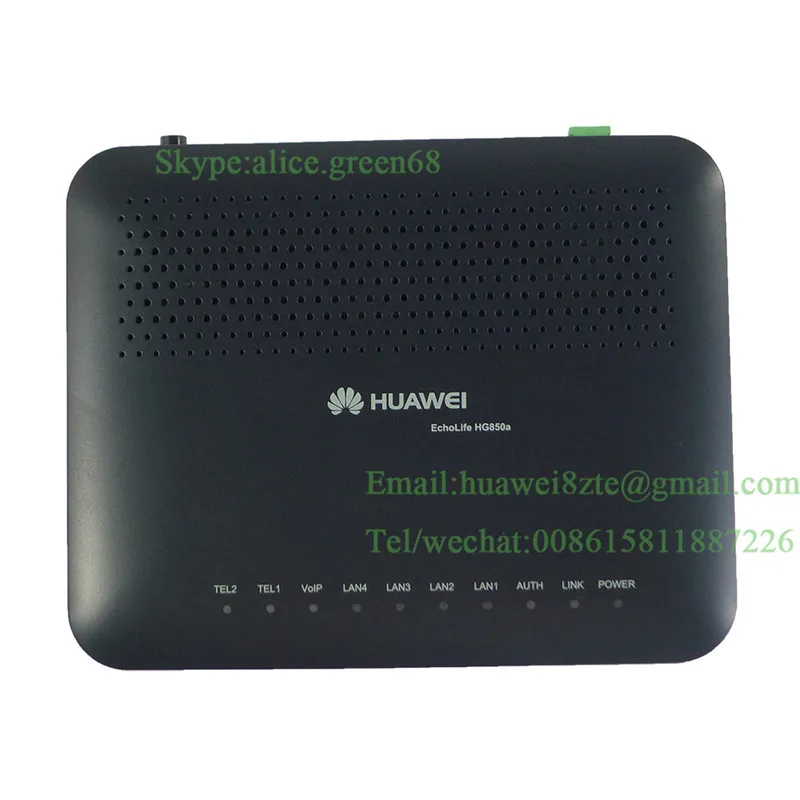 Echolife SC/APC вход HG850A GPON терминал FTTX ONU с 4 эфирными и 2 голосовыми