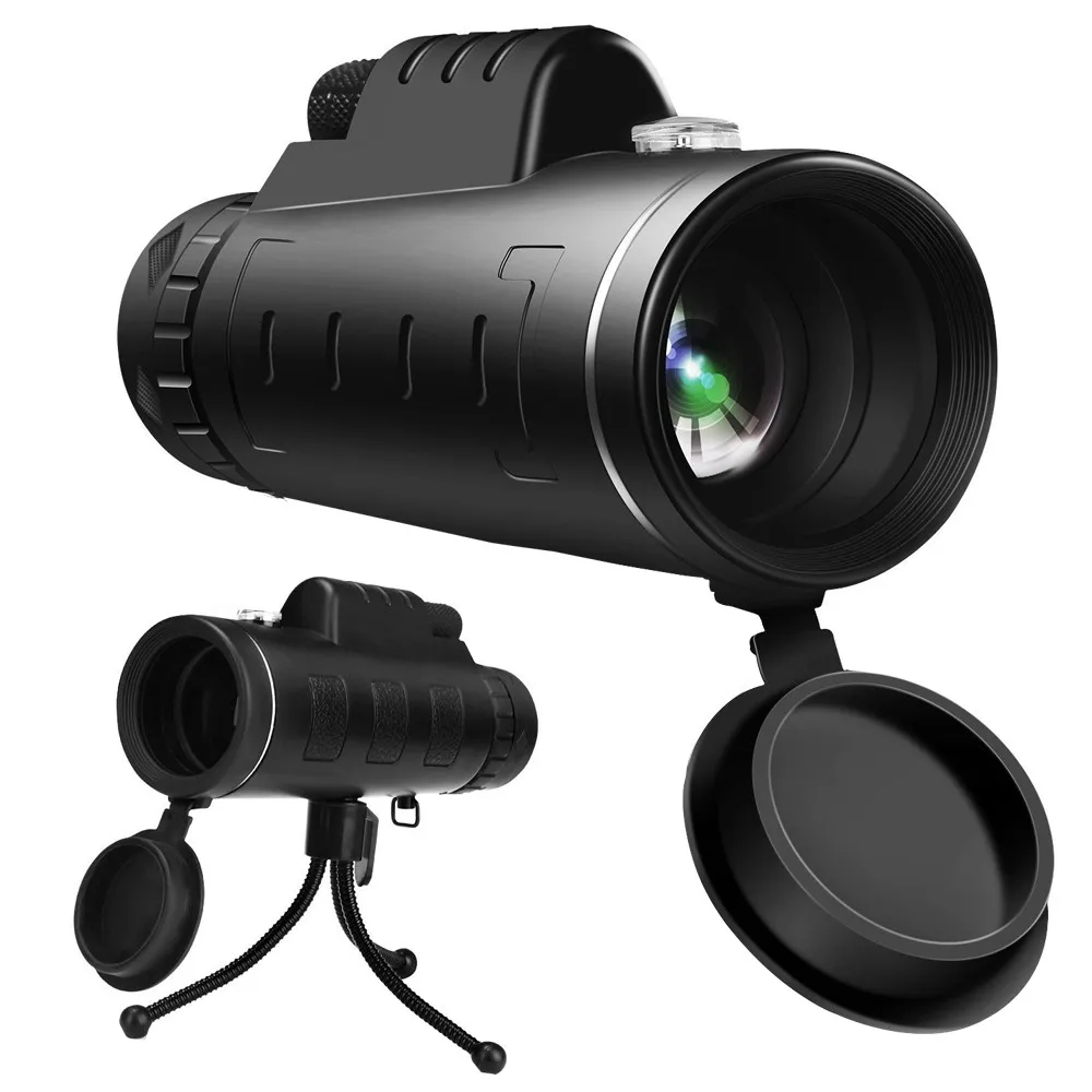 

40X60 Dual Focus Monocular Telescope with Phone Holder Great Handheld TelescopeMilitary HD Professional Hunting 5.29
