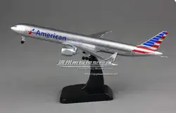 19 см сплав металла воздушный Американский США 777-300 er Airlines модель самолета Airways самолет модели самолета подарки для детей