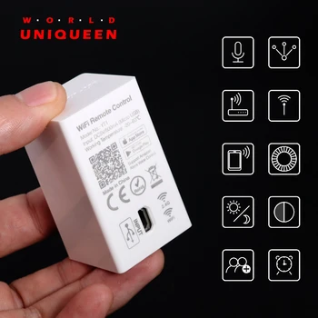 

YT1 Mi-light voice control master, 2.4G wifi to RF network bridge, compatible with Alexa, DC5V, RGB CCT RGBW LED Strip Light