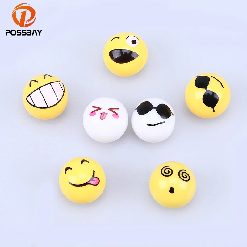 

POSSBAY 4Pcs/set Vehicle Auto Car Tire Valve Caps Funny Smile Face Type Expression Wheel Valves Caps Spare Tire Car-covers
