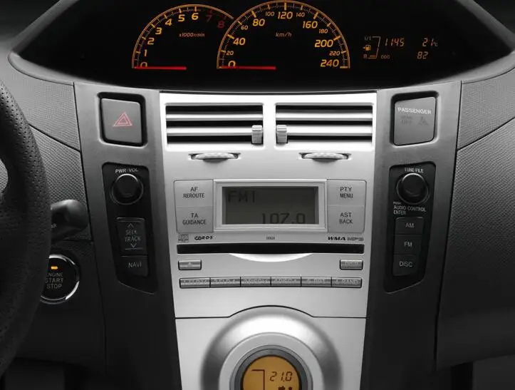 Android 9.0 Octa Core Car DVD GPS Player For TOYOTA YARIS 2005-2011 Multimedia Stereo Radio NAVIGATION BT WIFI/4G Map TPMS DAB+