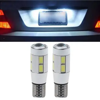 

2Pcs T10 194 W5W 5630 LED 10 SMD Canbus Error Free Car Side Wedge Lights