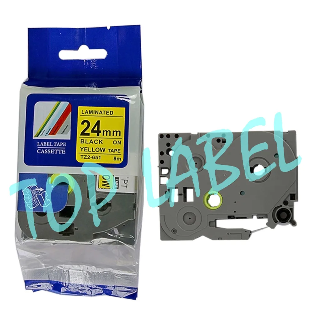 10 Pcs Compatible Brother Tze651 Tz651 Labels For P Touch Label Machine 10-pcs-compatible-brother-tze651-tz651-labels-for-p-touch-label-machine