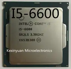 Процессор Intel Core i5 6600 3,3 ГГц 6 м кэш четырехъядерный процессор настольный процессор LGA1151 cpu