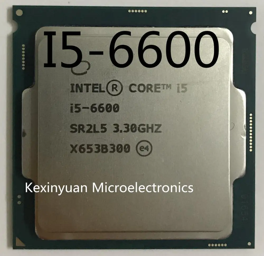 

Intel Core i5 6600 3.3GHz 6M Cache Quad Core Processor desktop LGA1151 CPU
