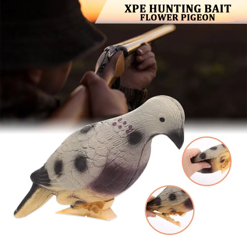 

EVA Shooting Realistic Fake Bird Creative Decor Target Dove Decoy Hunting Decoy Dropshipping