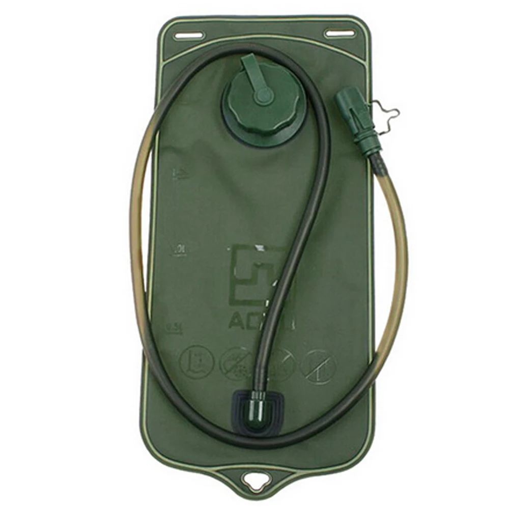 

2L TPU Bicycle Mouth Water Bladder Bag Hydration Outdoor Camping Hiking Climbing Camelback Water Bag Bladder Military 283