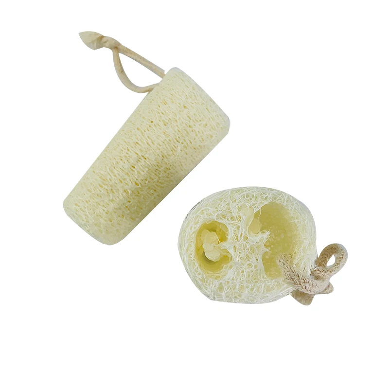 

2PCS Natural Organic Loofah Sponges Exfoliating Shower Loofah Body Scrubbers Exfoliating Loofah Sponges Bath and Body Sponge