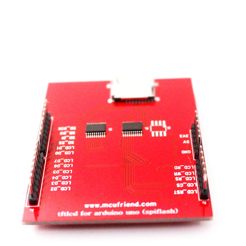 Красный 2,4 дюймов TFT сенсорная панель ЖК-дисплей CCL TFT Щит Сенсорная панель ILI9341 для Arduino UNO ZH6 240X320