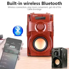 Сабвуферный микрофон с Блютуз на открытом воздухе громкоговоритель Bluetooth MP3 Беспроводной Bluetooth Динамик Универсальный Портативный