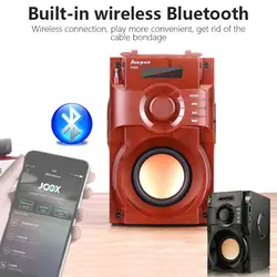 Сабвуферный микрофон с Блютуз Открытый громкоговоритель Bluetooth MP3 Беспроводной Bluetooth Динамик Универсальный Портативный