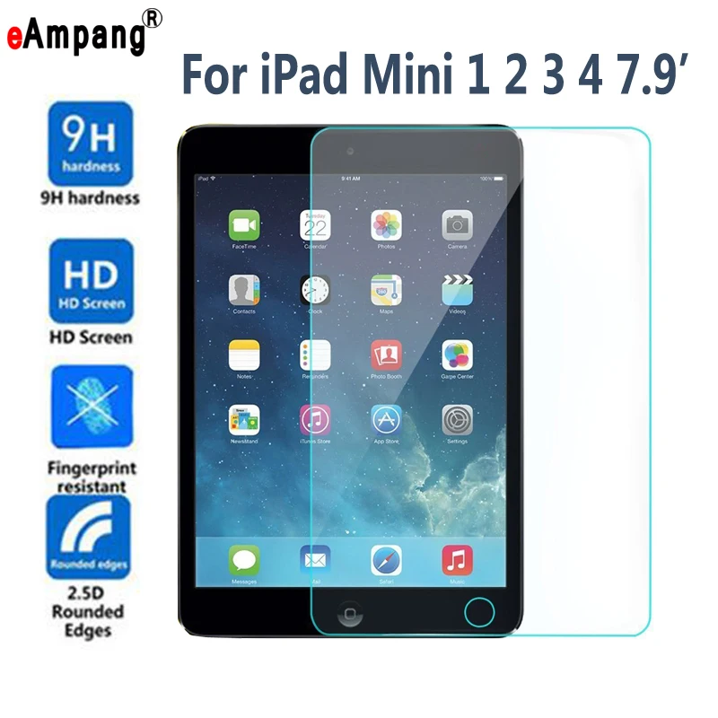 Прозрачное закаленное стекло для Apple Ipad Mini 1 2 3 4 7 9 дюймов Защитная пленка экрана