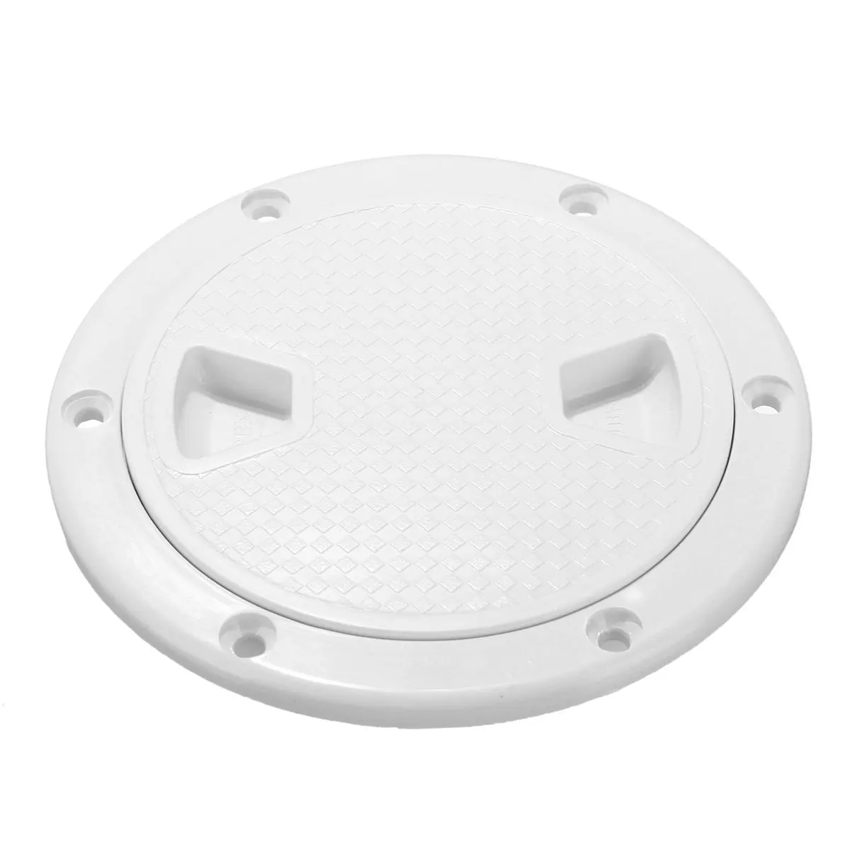 4//6//8 Inch Hatch Round Plastic Cover Deck Plate Non Slip Inspection For Boat
