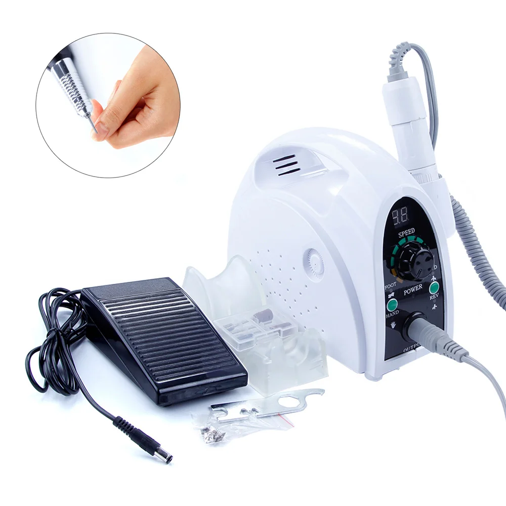 

Electric Nail Drill 35000RPM Apparatus For Manicure Machine Nail Drill Bits Pedicure Milling Cutters Gel Remover Manicure Mill