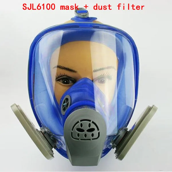Высокое качество 6100 противогаз с 2091/6001/5N11/501 Фильтр модульная Респиратор маска от токсичных Газ Пыль респиратор, противогаз