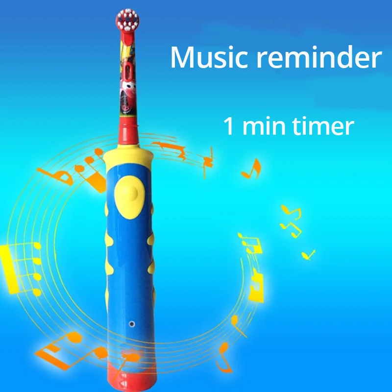 Oral B Kids Electric Toothbrush Car D10 Replaceable Brush Heads EB10 Rechargeable Music Timer Dupont Bristles Oral B Kids Electric Toothbrush Car D10 Replaceable Brush Heads EB10 Rechargeable Music Timer Dupont Bristles